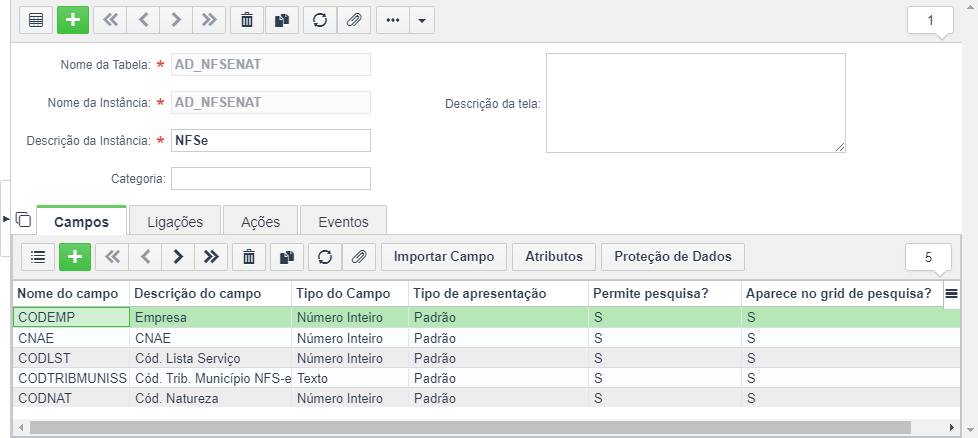 Configurações gerais para NFS-e – Sankhya Gestão de Negócios