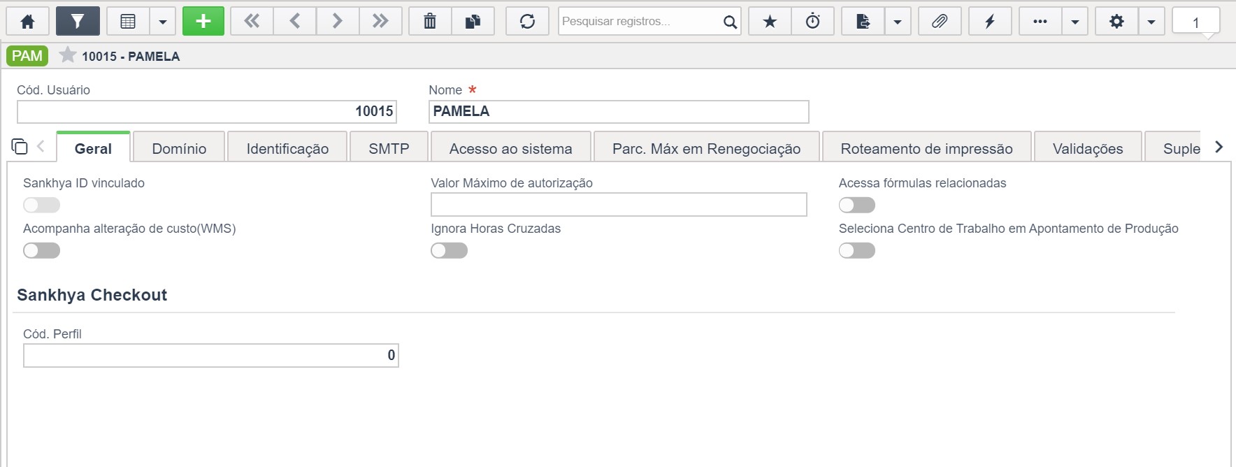 Interface do usuário para solicitações de consulta com médicos