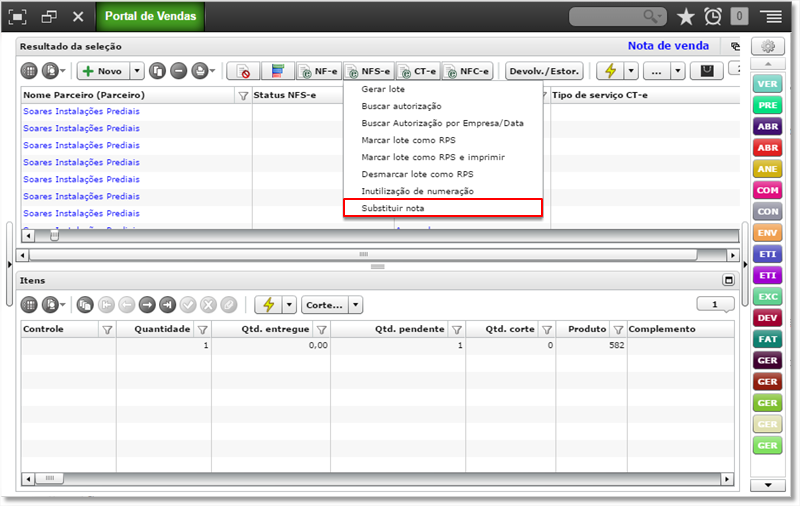 Configurações gerais para NFS-e – Sankhya Gestão de Negócios