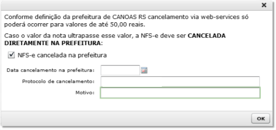 Configurações gerais para NFS-e – Sankhya Gestão de Negócios