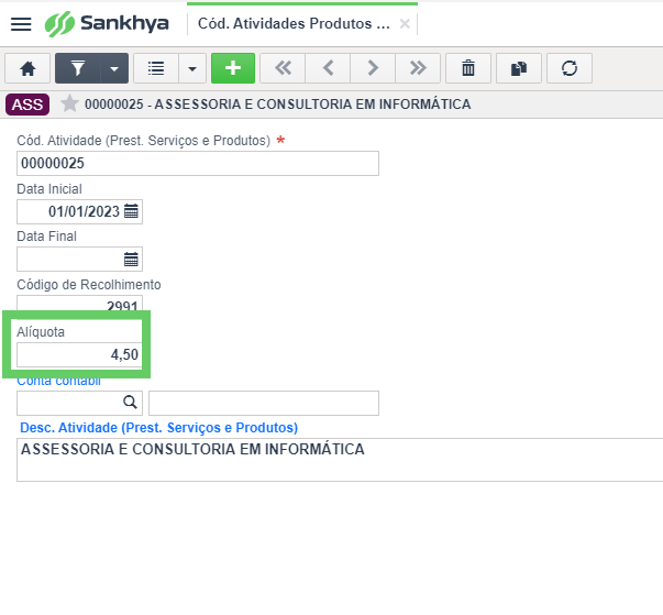 Conﬁgurações para o evento R2060 da EFD-Reinf (CPRB) 6.png