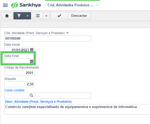 Conﬁgurações para o evento R2060 da EFD-Reinf (CPRB) 10.png