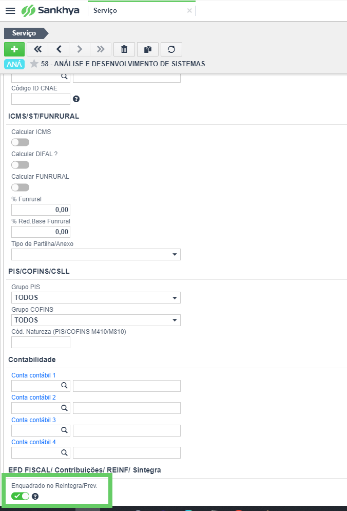 Conﬁgurações para o evento R2060 da EFD-Reinf (CPRB) 14.png