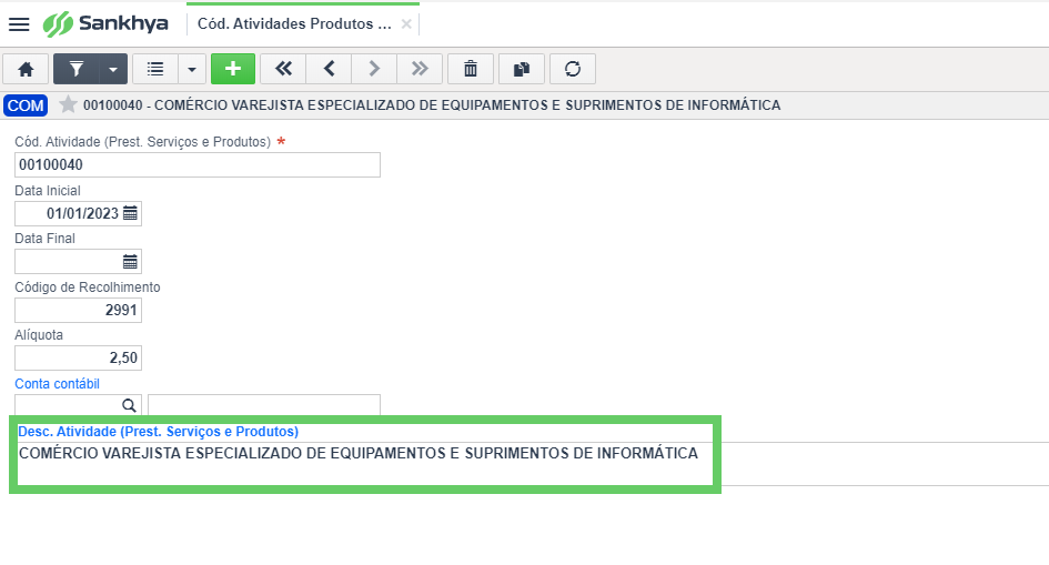 Conﬁgurações para o evento R2060 da EFD-Reinf (CPRB) 7.png