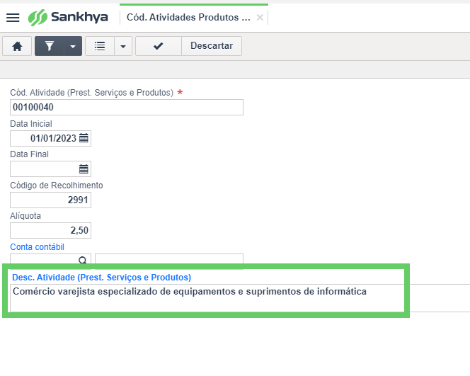 Conﬁgurações para o evento R2060 da EFD-Reinf (CPRB) 13.png