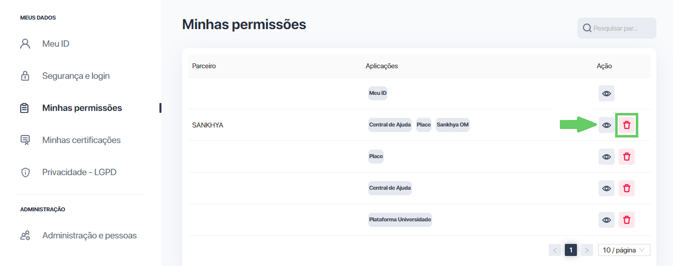 Como adicionar e remover organizações do usuário no Sankhya ID 1.png