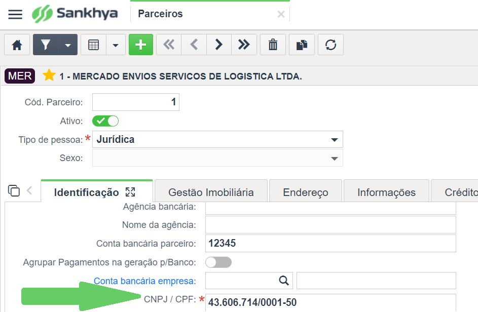 Não foi possível encontrar o Parceiro Remetente! Não há um parceiro ativo e com o CPFCNPJ 2.png