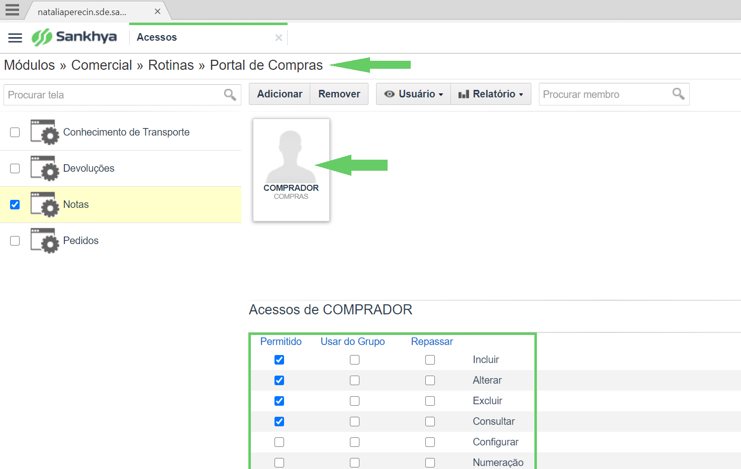 O usuário logado não possuipermissão para alterar documentos do tipo XXXXX.png