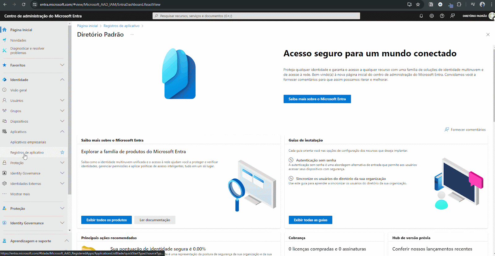 Registrar um aplicativo.gif