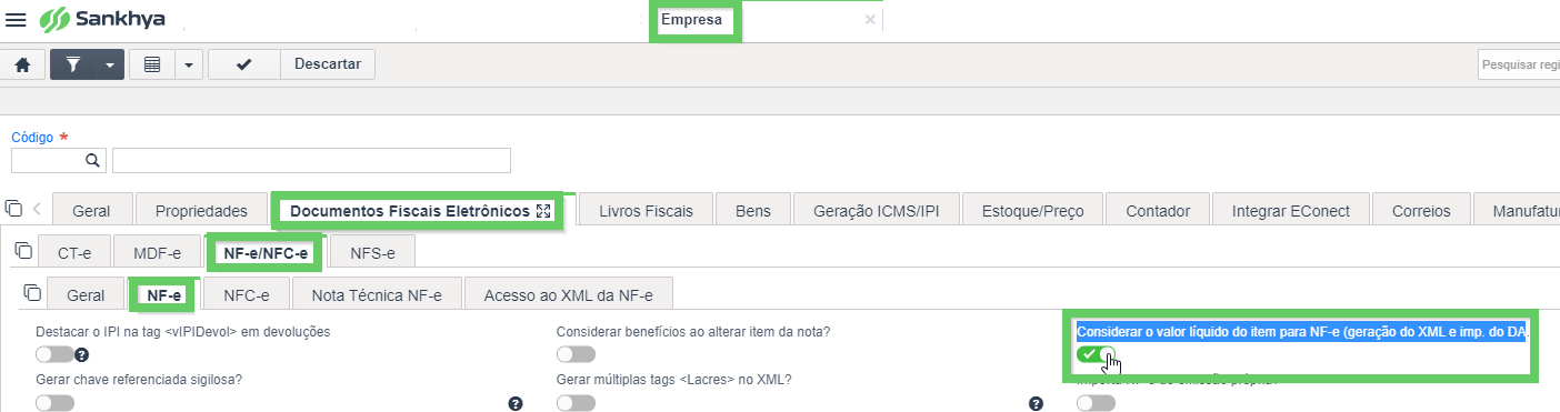 Hierarquia para Considerar valor líquido do item na NF-e - DANFE 3.png