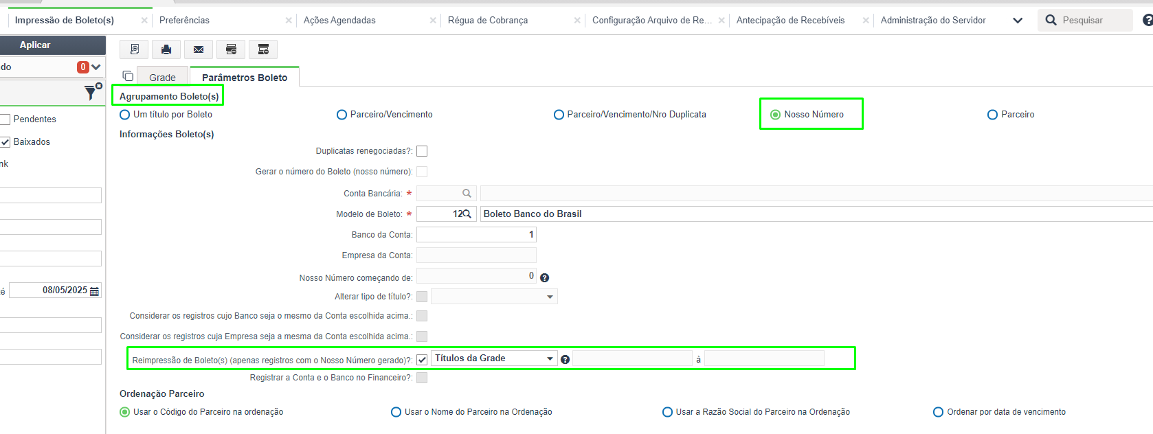 Como reimprimir o boleto de um título já baixado? – Sankhya Gestão de ...