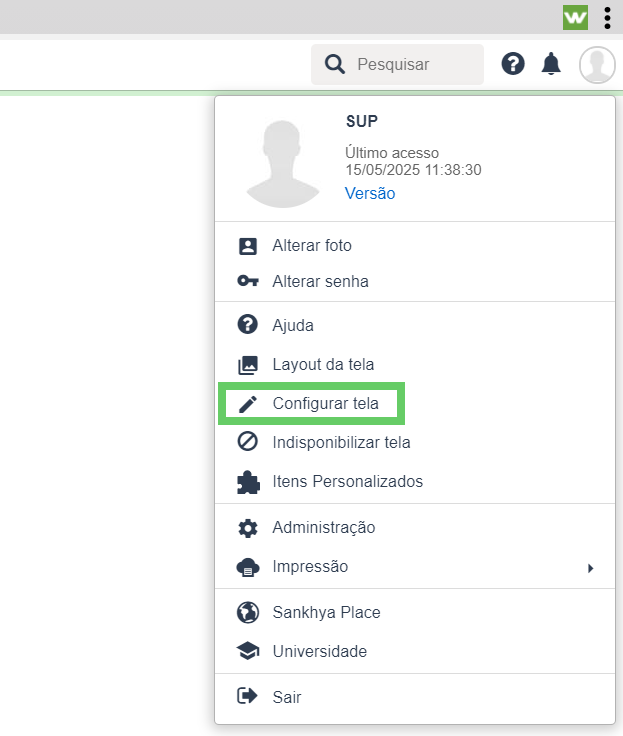 Configurações para ajustes do limite de carregamento de linhas por tela 1.png