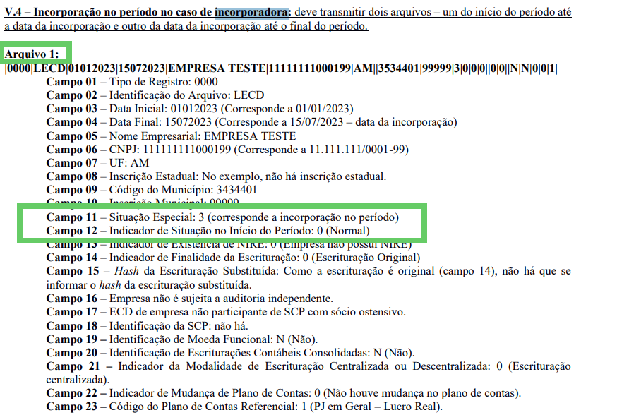 Geração da ECD em situação especial - Incorporação 1.png