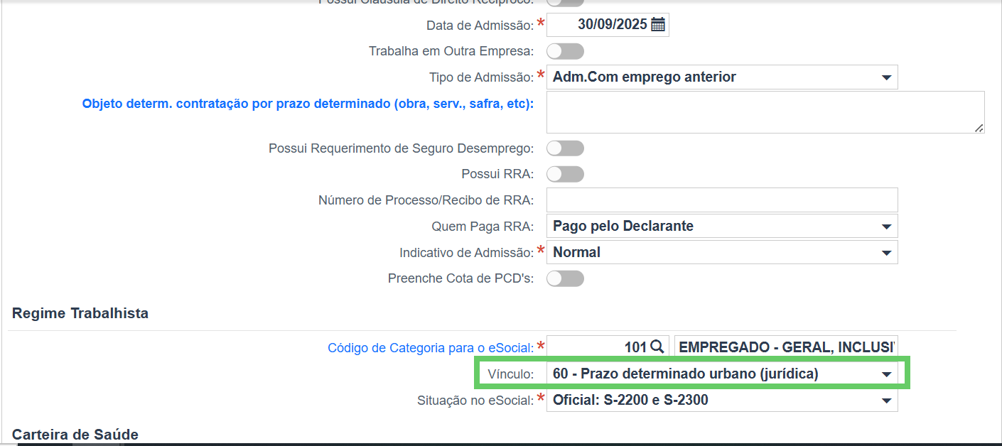 ORA-20101 Para salvar um funcionário novo com vínculo de prazo indeterminado.png