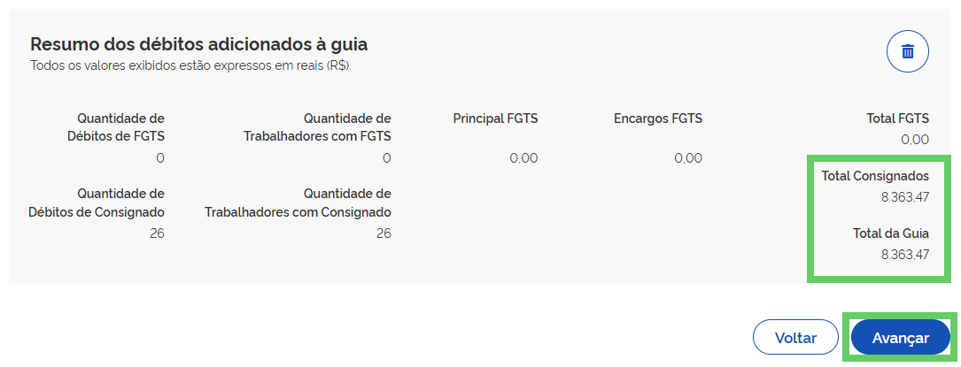 Como emitir guia FGTS apenas com Crédito do Trabalhador 5.png