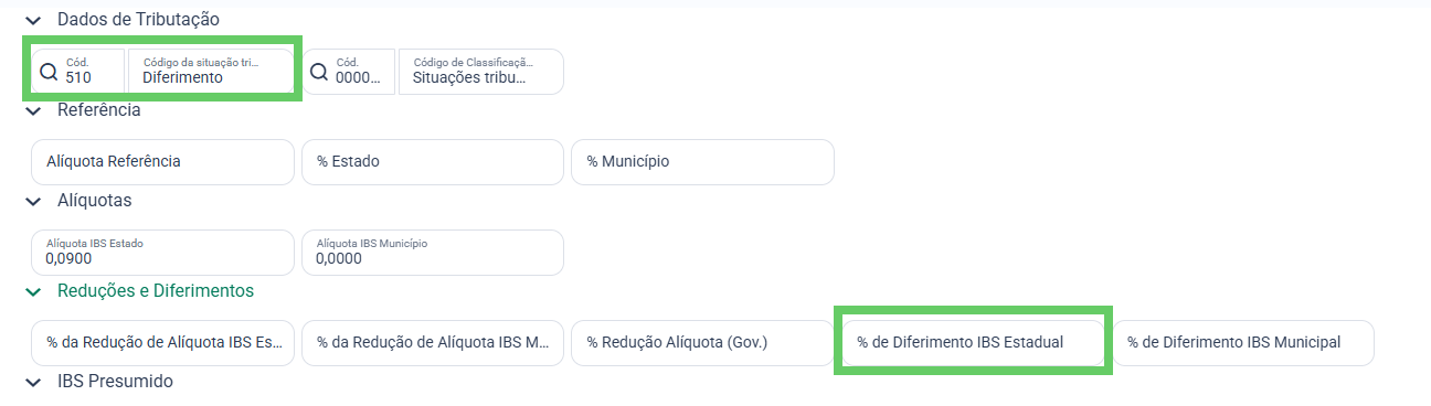1030 Rejeição CST do IBSCBS informado obriga informação de diferimento Estadual.png