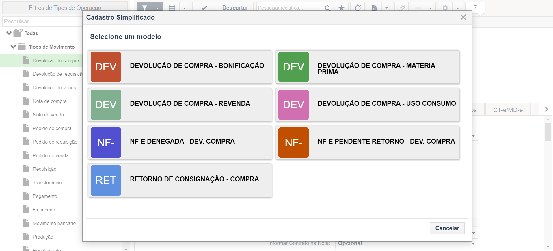 Configurações gerais para NFS-e – Sankhya Gestão de Negócios